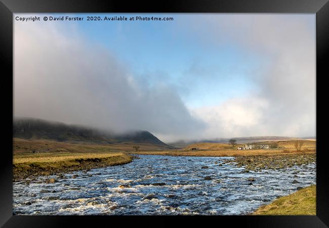 Upper Teesdale Light and Cloud Framed Print by David Forster