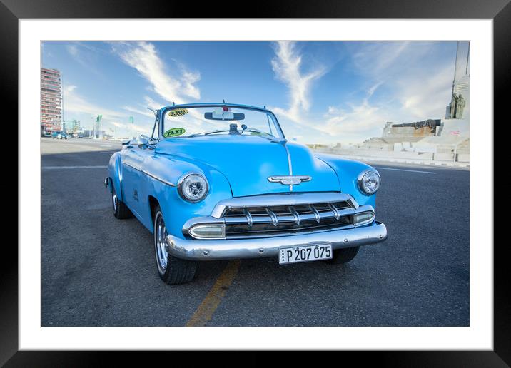 A touch of the blues Framed Mounted Print by Jed Pearson