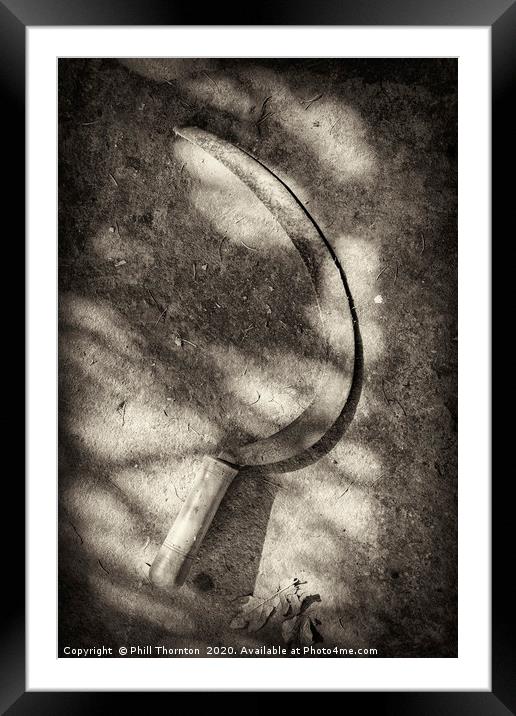 Traditional tools series No. 3 Framed Mounted Print by Phill Thornton