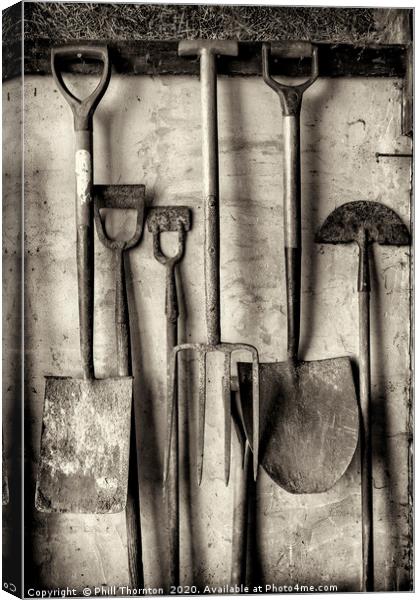 Traditional tools series No. 4 Canvas Print by Phill Thornton