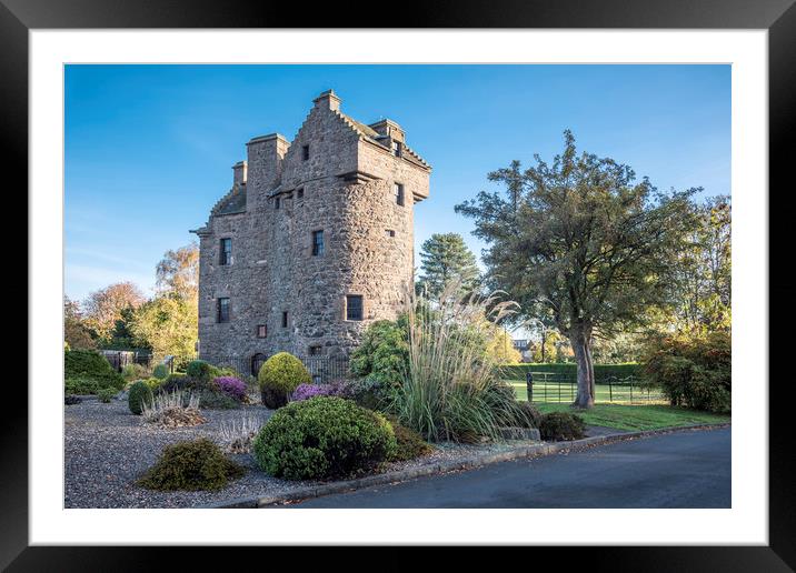 Claypotts Castle Framed Mounted Print by Valerie Paterson