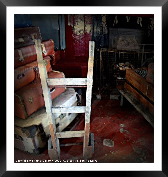 Waiting for Loading Framed Mounted Print by Heather Goodwin