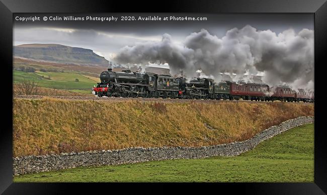 The Citadel Steam Special 9.11.2019 Framed Print by Colin Williams Photography
