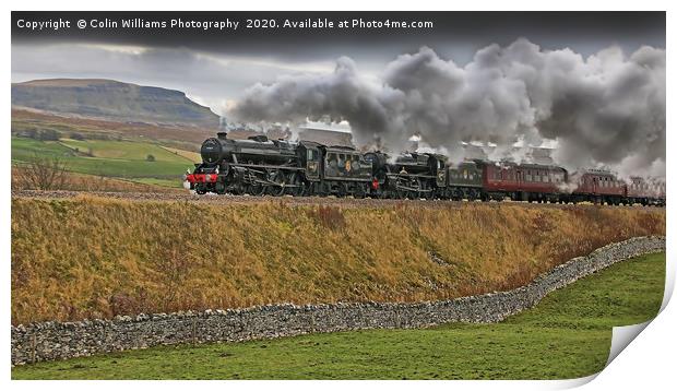 The Citadel Steam Special 9.11.2019 Print by Colin Williams Photography