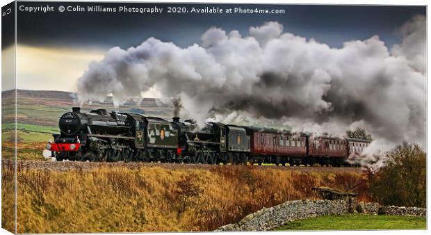The Citadel Steam Special 9.11.2019 - 2 Canvas Print by Colin Williams Photography