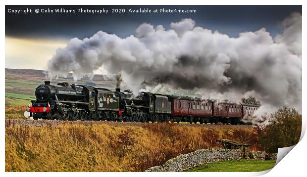 The Citadel Steam Special 9.11.2019 - 2 Print by Colin Williams Photography
