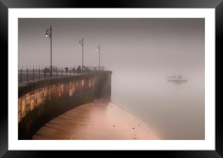 A misty morning Framed Mounted Print by Leighton Collins