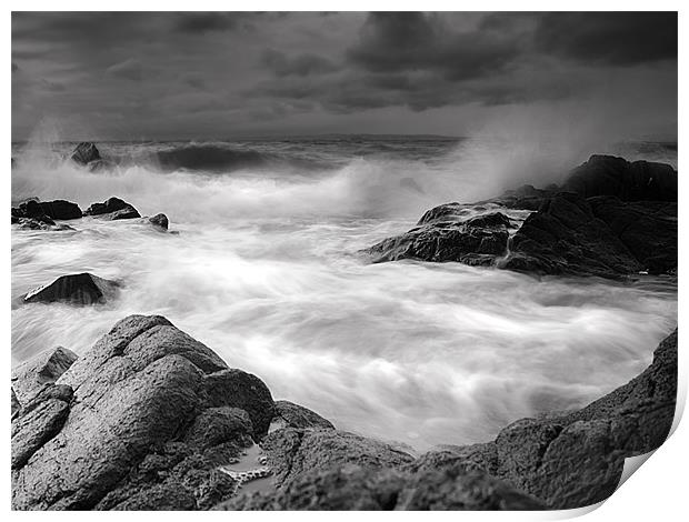 Rough Seas Print by Keith Thorburn EFIAP/b