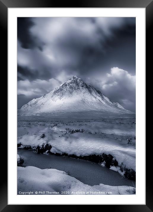 Stob Dearg No.8 Framed Mounted Print by Phill Thornton