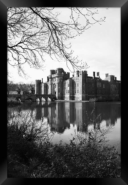 Herstmonceux Castle Framed Print by David Gardener