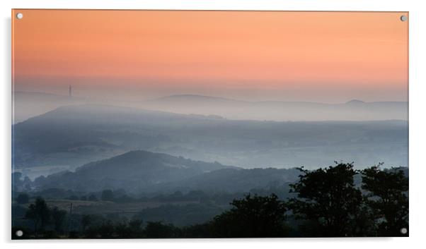 Dawn over Croker Hill Acrylic by Wayne Molyneux