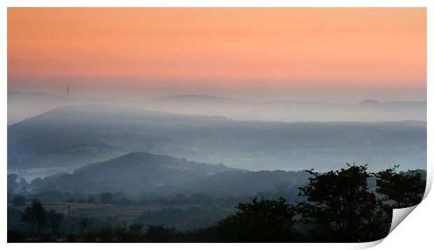 Dawn over Croker Hill Print by Wayne Molyneux