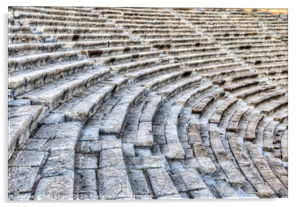 Bodrum Amphitheatre Acrylic by David Pyatt