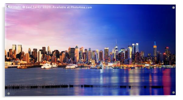 Manhattan Midtown from Day to Night	 Acrylic by conceptual images