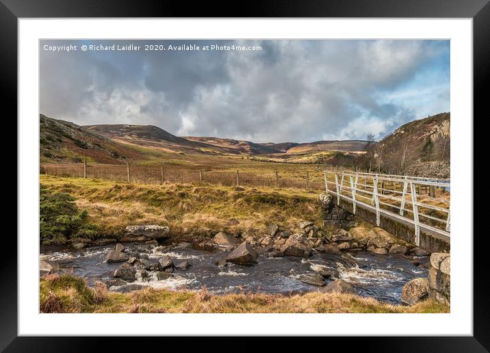 Pennine Way to Cronkley Fell, Teesdale Framed Mounted Print by Richard Laidler