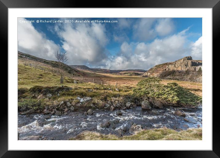 Blea Beck towards Cronkley Fell, Teesdale Framed Mounted Print by Richard Laidler