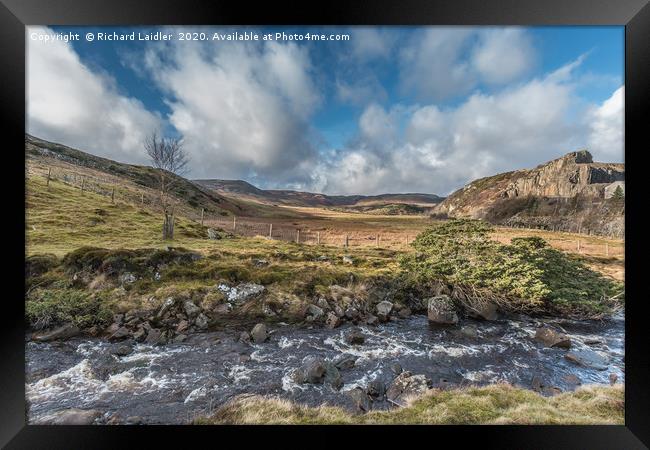 Blea Beck towards Cronkley Fell, Teesdale Framed Print by Richard Laidler