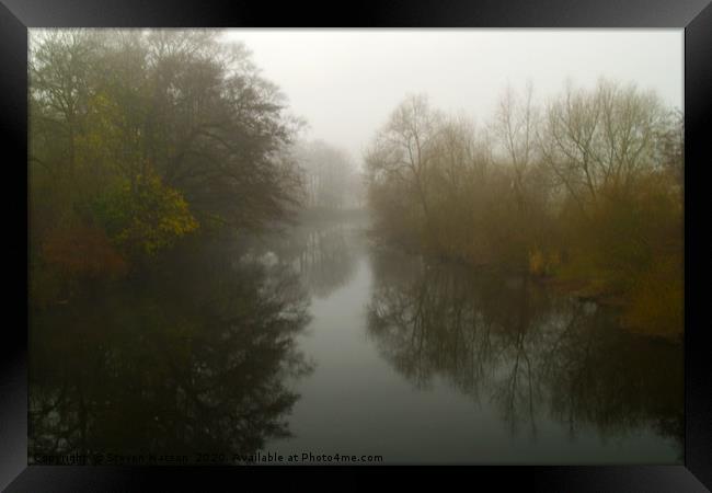 Foggy Aire Framed Print by Steven Watson
