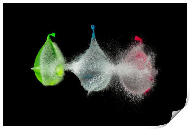 Bursting the Bubbles Print by Colin Shepherd