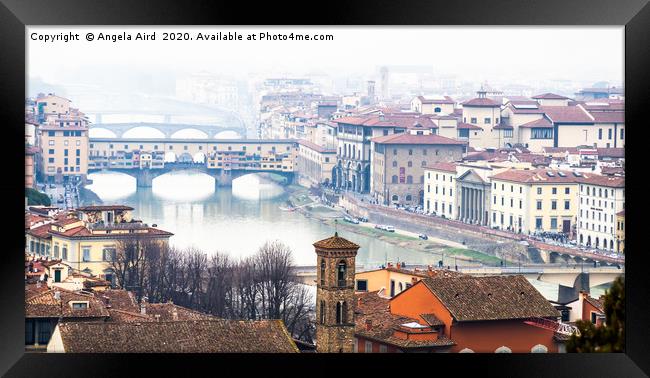 Florence. Framed Print by Angela Aird