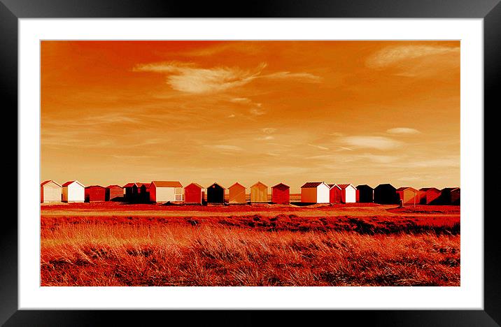 Warming Glow Framed Mounted Print by Louise Godwin