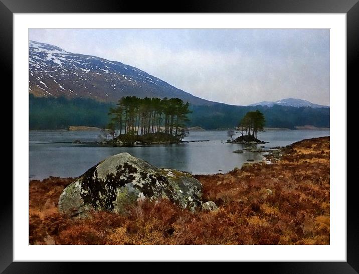 CORROUR SCOTLAND Framed Mounted Print by dale rys (LP)