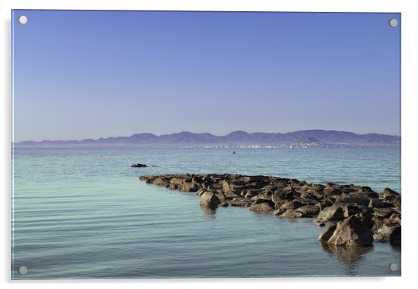 Mar Menor, Los Alcazares, Spain, Acrylic by Alexander Brown