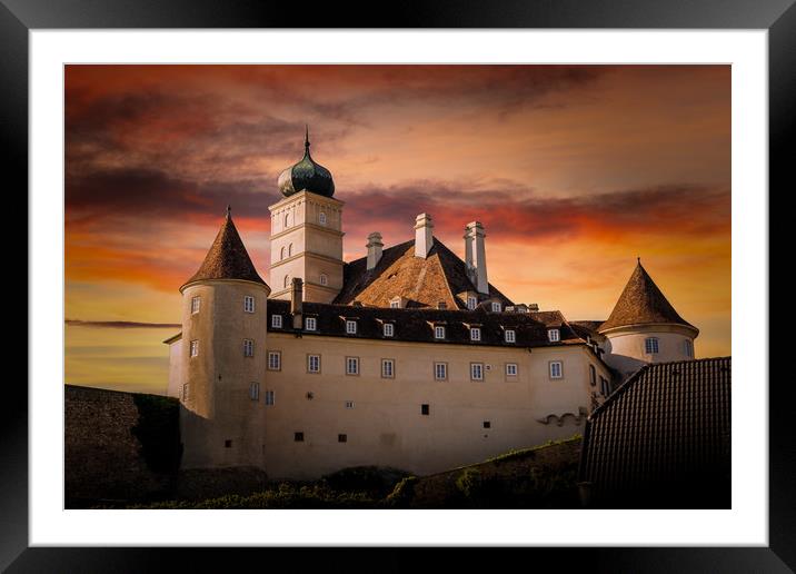 Schonbuhel castle, Lower Austria Framed Mounted Print by Sergey Fedoskin