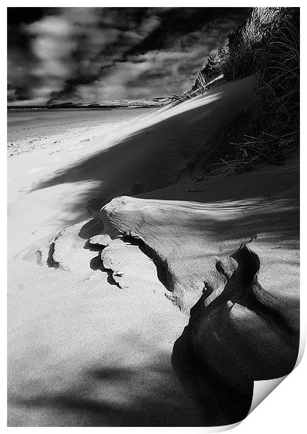 Coastal Dunes Print by Keith Thorburn EFIAP/b