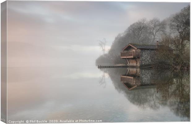 The Duke of Portland Boathouse Canvas Print by Phil Buckle