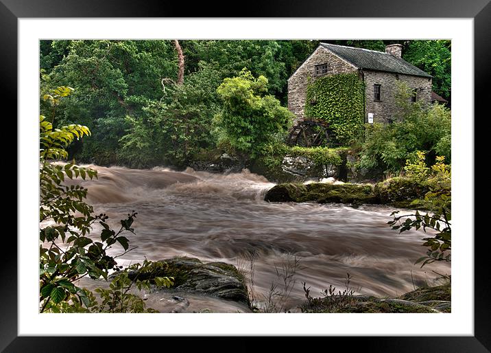 Old Mill Framed Mounted Print by Mark Robson