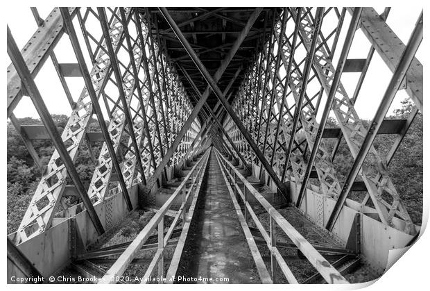 Tardes viaduct Print by Chris Brookes