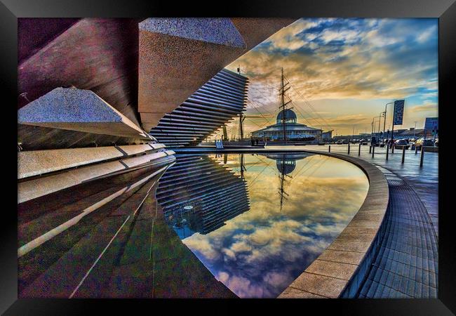 Dundee V & A Framed Print by Valerie Paterson