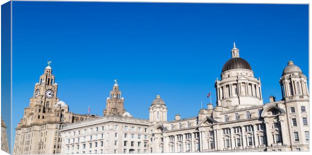 Top of the Three Graces Canvas Print by Jason Wells