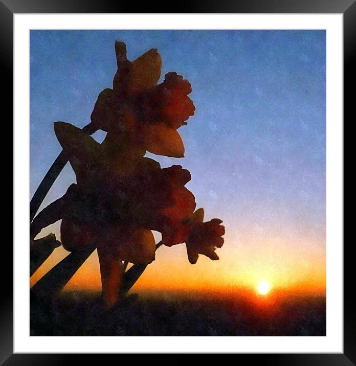 day's end Framed Mounted Print by dale rys (LP)