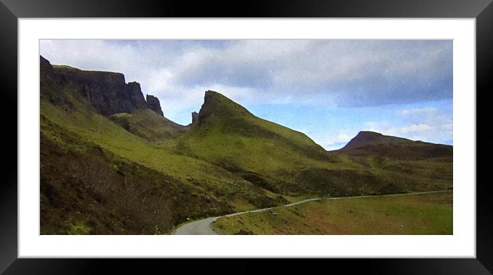 ON SKYE 5 Framed Mounted Print by dale rys (LP)