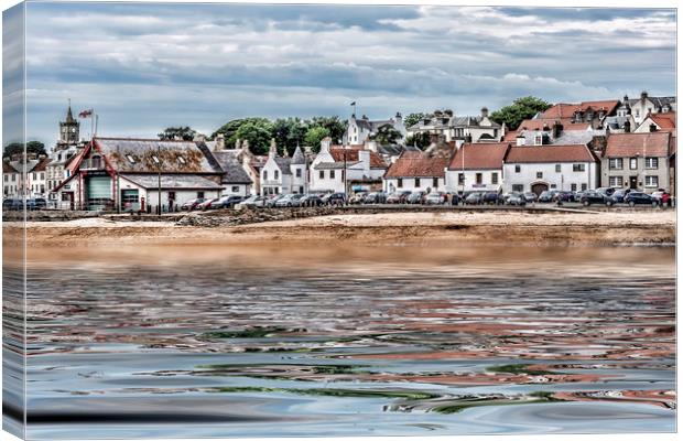 Anstruther Beach Canvas Print by Valerie Paterson