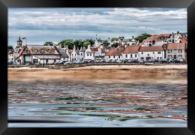 Anstruther Beach Framed Print by Valerie Paterson