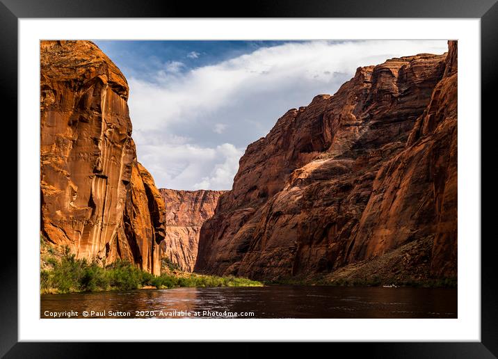 Gorge'ous Arizona Framed Mounted Print by Paul Sutton