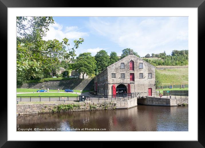 The Canal and River Trust's Stanedge Tunnel Visito Framed Mounted Print by Kevin Hellon