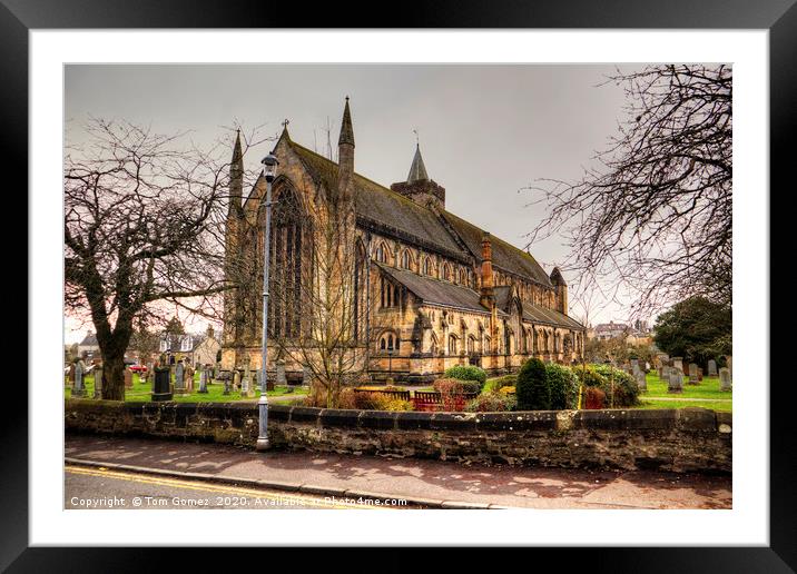 Dunblane Cathedral Framed Mounted Print by Tom Gomez