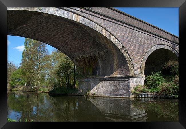 Grand Union Canal Bridge 181 Framed Print by Chris Day