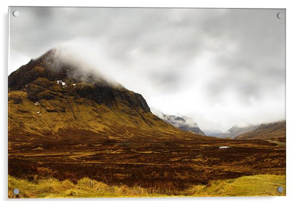 Glencoe Weather Acrylic by Jacqi Elmslie