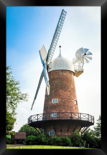 Green's Mill, Sneinton, Nottingham Framed Print by Martyn Williams