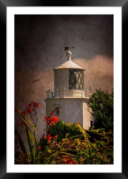 Lizard Lighthouse Framed Mounted Print by Gary Schulze