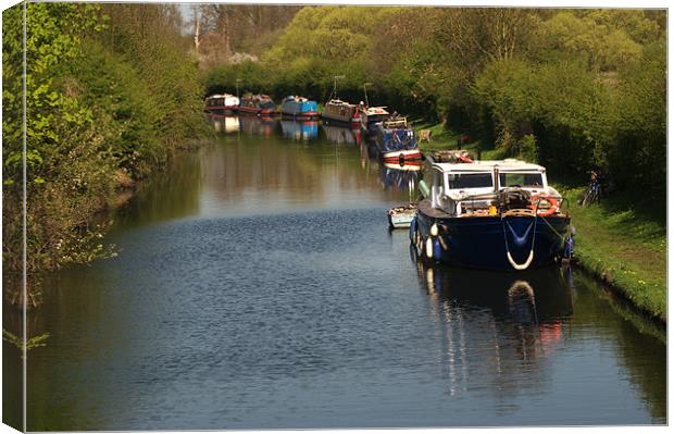 Canal Craft Canvas Print by Chris Day
