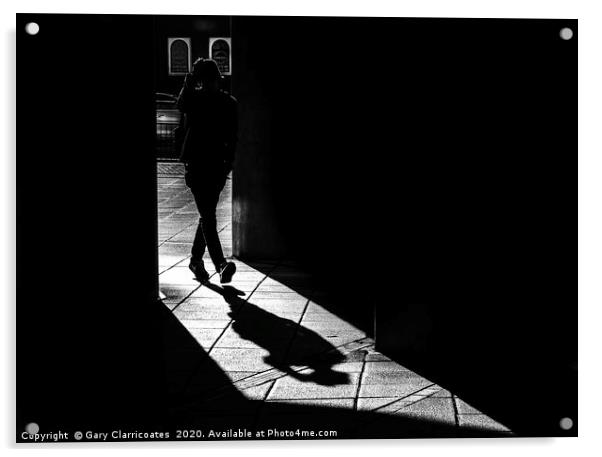The Shadow Acrylic by Gary Clarricoates
