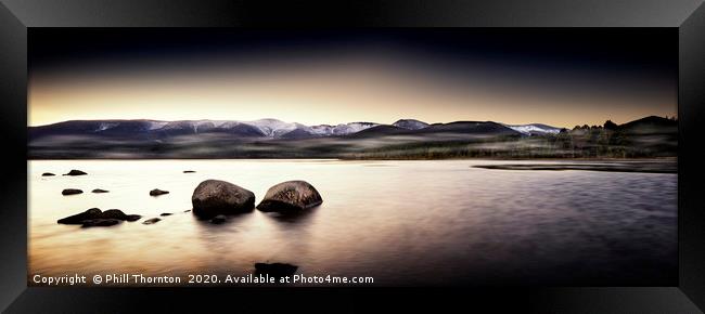 Loch Morlich No.6 (Panoramic) Framed Print by Phill Thornton