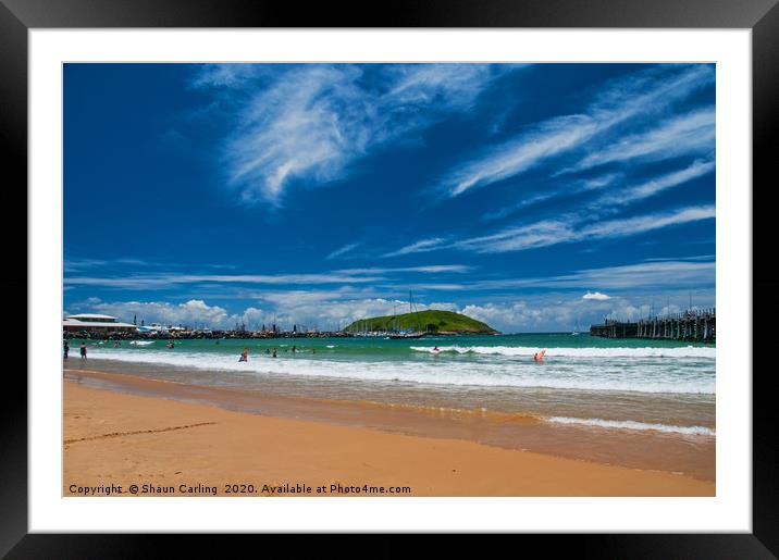 Coffs Harbour, Australia Framed Mounted Print by Shaun Carling