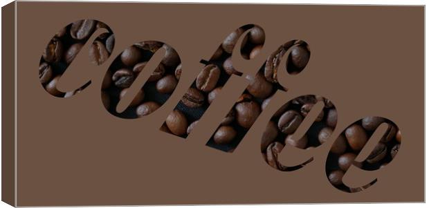 Artistic coffee  Canvas Print by Martin Smith
